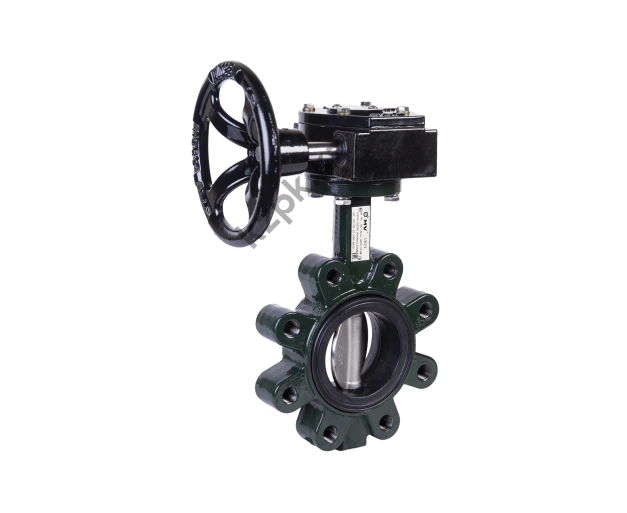 Прифланцовываемый затвор MV UBZ4 с редуктором